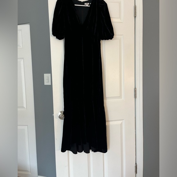 Black Velvet Esther Dress | RHODE | Size 0 - Picture 5 of 5